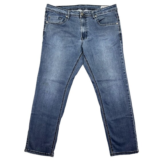 Axel Jeans Men's Blue Medium Wash Tag Size‎ 38x30 Slim Stretch Western - Picture 1 of 15